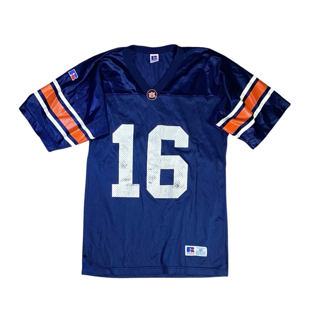 Vintage 90s Auburn University 16 Football Jersey - 40